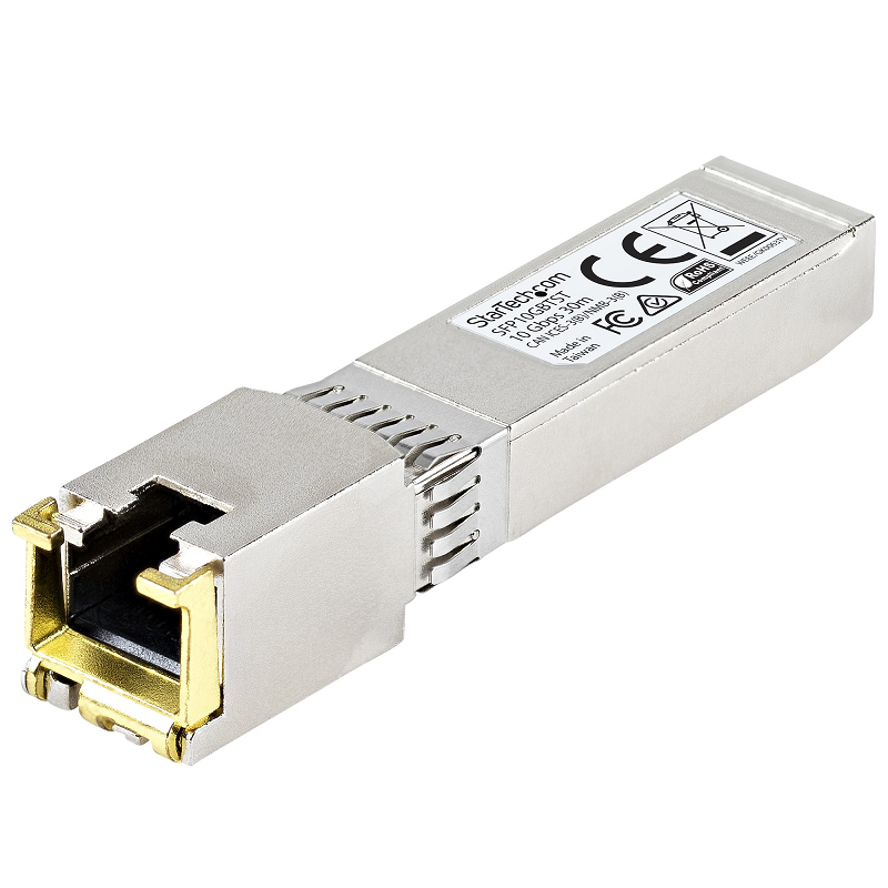 You Recently Viewed StarTech SFP10GBTST 10GbE SFP to RJ45 Cat6/Cat5e Transceiver Image